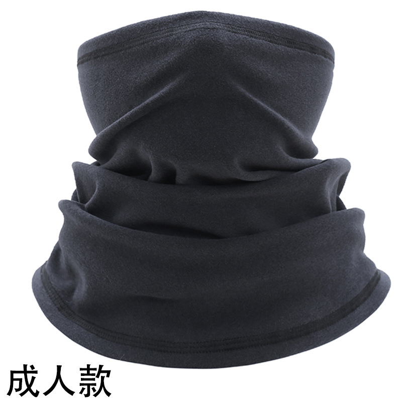 Picture of Winter Warm Men and Women Fleece-Lined Magic Headscarf Neck Scarf Cycling Mask Outdoor Versatile Fleece Magic Face Towel