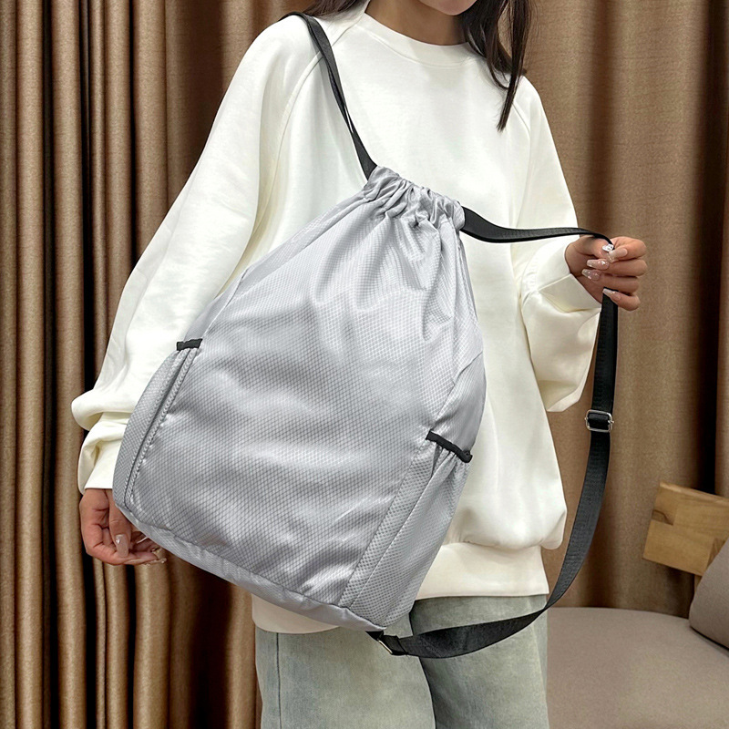 Picture of In stock football basketball bag large capacity outdoor drawstring bag sports training fitness drawstring student backpack wholesale
