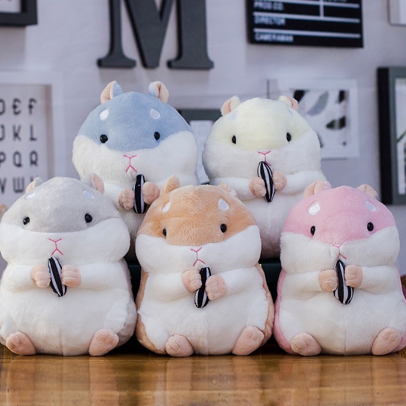 Picture of Cute Plush Toy Doll, Children's Comfort Doll, Birthday Gift for Girlfriend, Wholesale Melon Seed Hamster