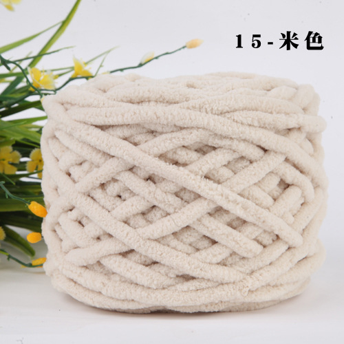 Picture of 0.1kg Ice Yarn Thick Wool Wholesale Single-Strand Knitting Handmade Yarn Icelandic Yarn Hand-Knitted Scarf Yarn Baby Yarn