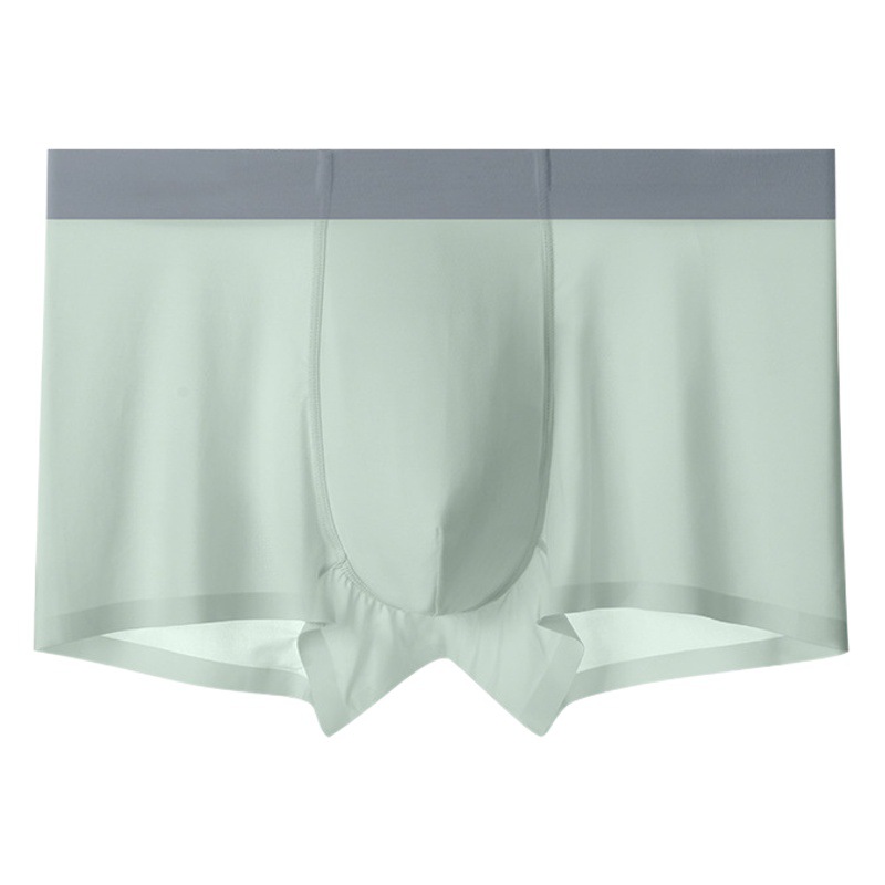 Picture of 2025 New Summer Ice Silk Underwear Men's Ultra-Thin Seamless Men's Underwear Ice Silk Large Size Boxer Briefs Men's Wholesale