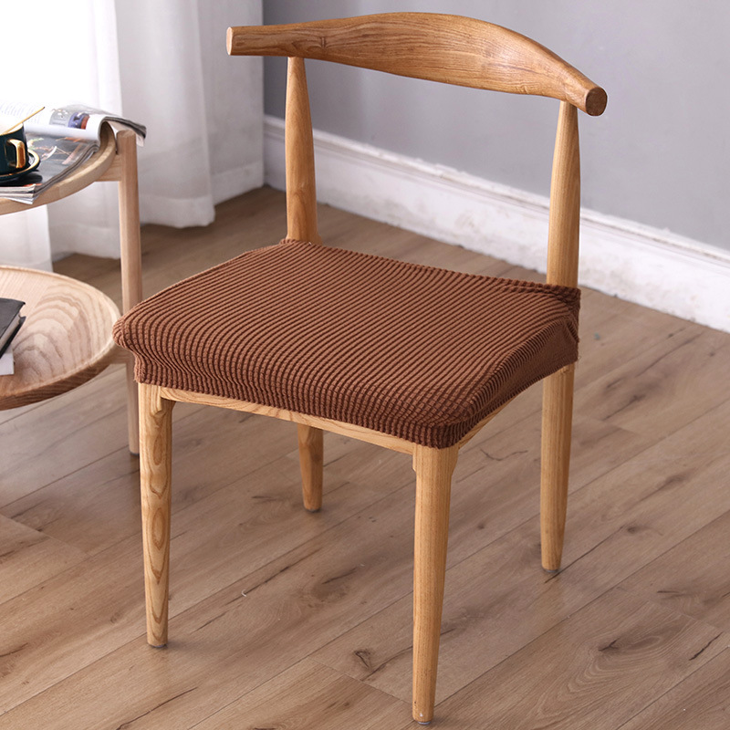 Picture of Dining Table and Chair Cover Universal Elastic Modern Simple Home Seat Cover Backless Office Cushion Cover Wholesale
