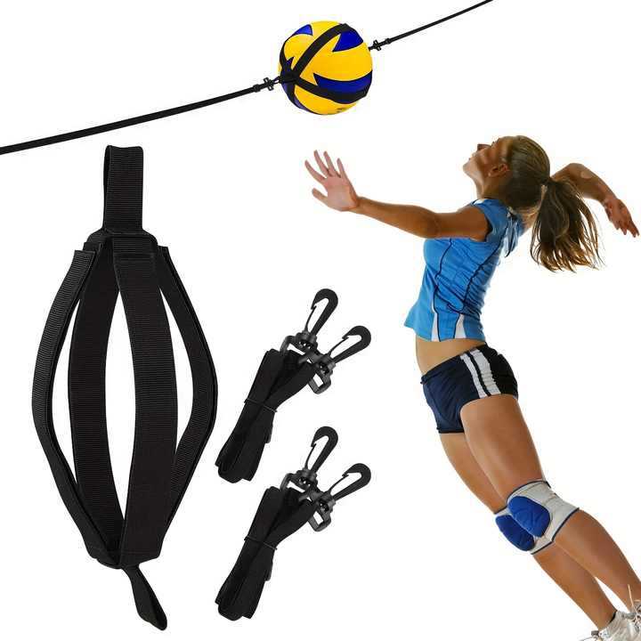 Cross-Border Volleyball Auxiliary Training Belt, Bouncing Ball Practice Belt, Hanging Basketball Belt, Rotating Ball Training Rope Practice