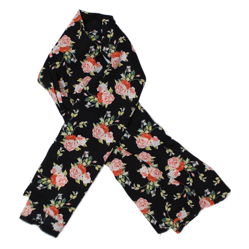 Furong linen floral I printed fabric French slim-fit holiday style dress long skirt fabric 2023 online popular products