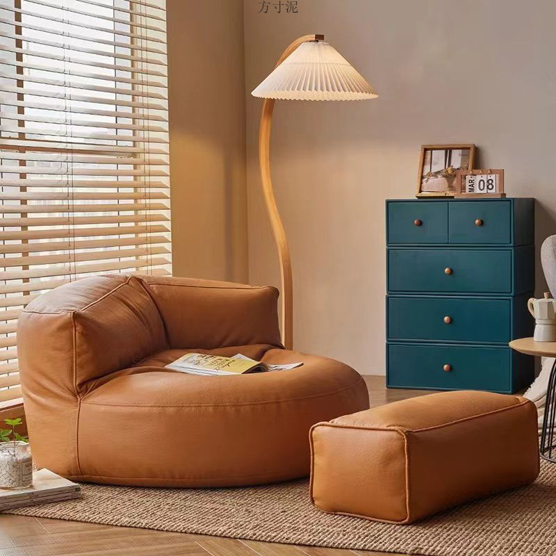 Lazy Sofa Bean Bag Tatami Single Casual Small Apartment Small Sofa Balcony Bedroom Living Room Lying Lazy Chair