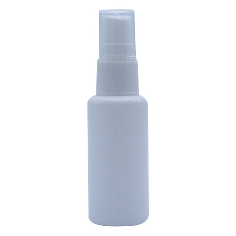 White spray plastic bottle factory wholesale alcohol sunscreen spray bottle light spray fine mist sub-packaging sample bottle