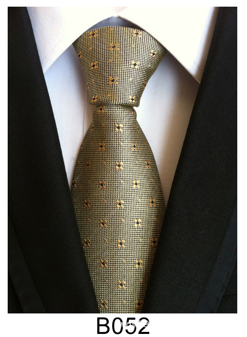 Picture of Manufacturers wholesale tie polyester jacquard tie men's casual formal wear professional business tie in stock supply