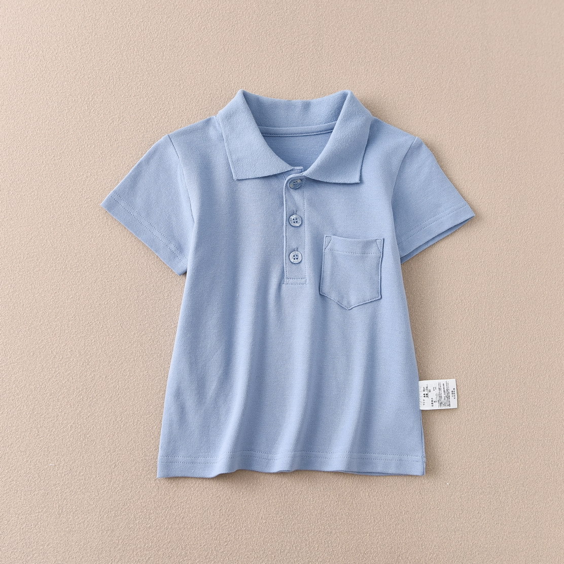 Picture of Distribution School Uniform Performance Uniform All-match Export Japan T-shirt White Student T-shirt Base Shirt Boys and Girls Children Short Sleeve