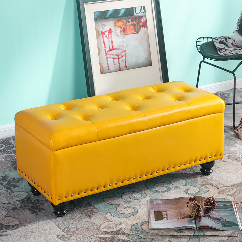 Picture of Clothing Store Sofa Stool Rest Dressing Room Bench Storage Door Shoe Changing Stool Fitting Room Shoe Changing Stool