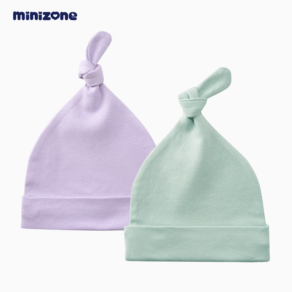 Picture of minizone newborn hat fetal hat baby boys and girls 0-3 months infant hat newborn pullover cap
