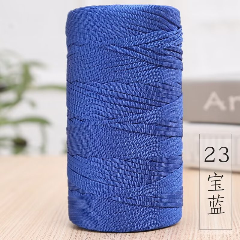 Picture of Spring and Summer peony hand bag crocheted material package ice hemp thread