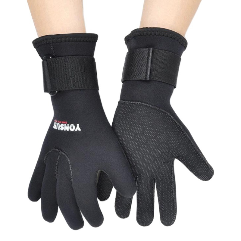 5mm Diving Gloves, Comfortable, Non-Slip, Wear-Resistant, Hand Guards, Cold-Proof, New Aquatic Anti-Wear, Warm Diving Gloves