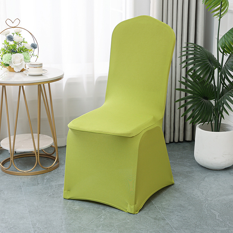 Picture of Elastic Chair Cover Thickened Hotel Chair Cover Wedding Banquet Hotel Wedding Universal Wedding Special All-inclusive