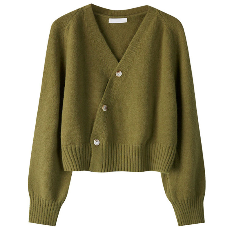 Picture of Cardigan Coat Women's Outer Wear Early Spring Autumn 2024 New Women's Lazy Style Small Loose Sweater Top