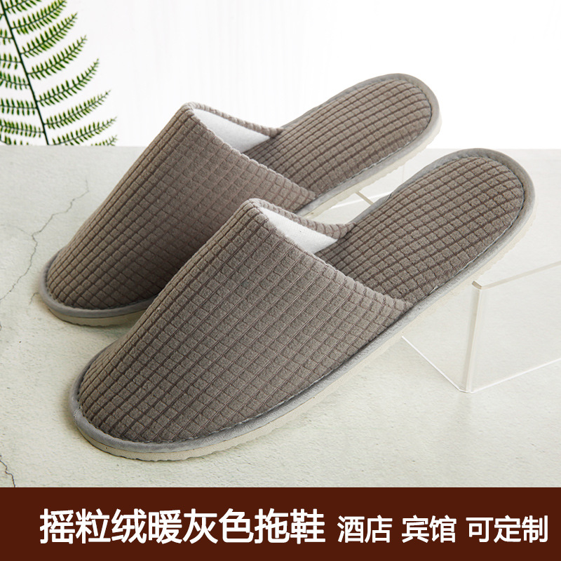 Picture of Hotel Hotel Summer Disposable Slippers Linen Toe Summer Linen Half Bag Portable for Home Travel