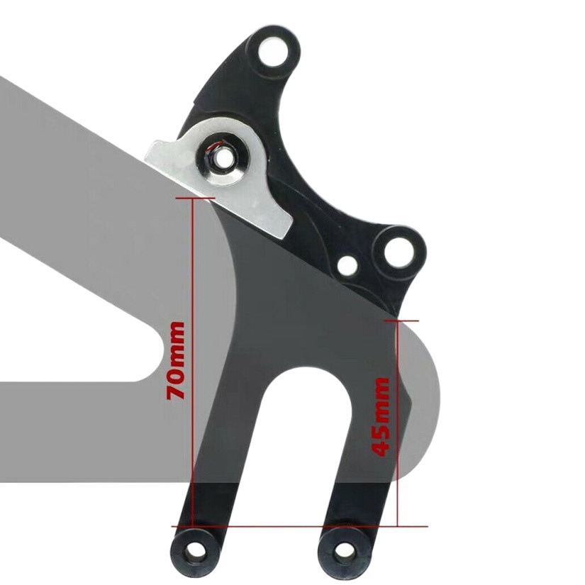 mi.xim Non-Disc brake fixing seat Road mountain bike turning disc brake conversion seat brake adapter