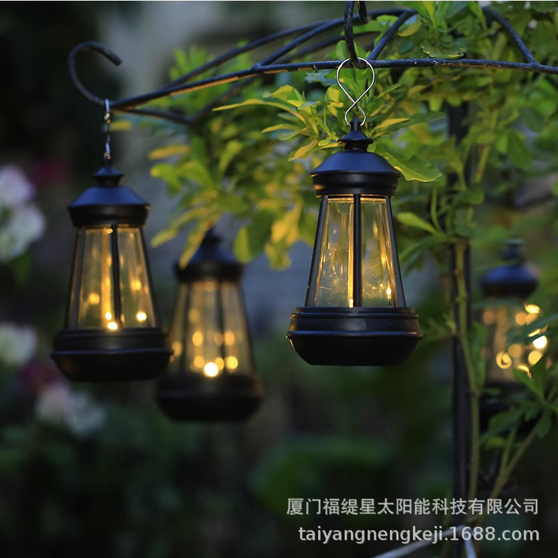 Outdoor Solar Garden Light Outdoor Balcony Villa Landscape Garden Decorative Atmosphere Light Craft Accessories Light