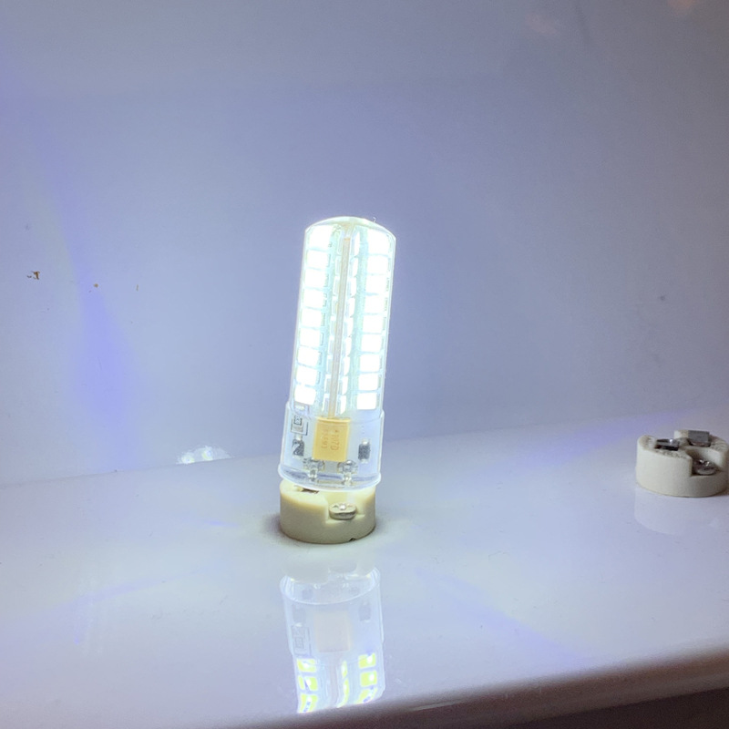 Picture of G4 LED corn lamp AC/DC12V dimming 7W 72 lamp beads 2835SMD GY6.35 energy saving lamp beads wholesale