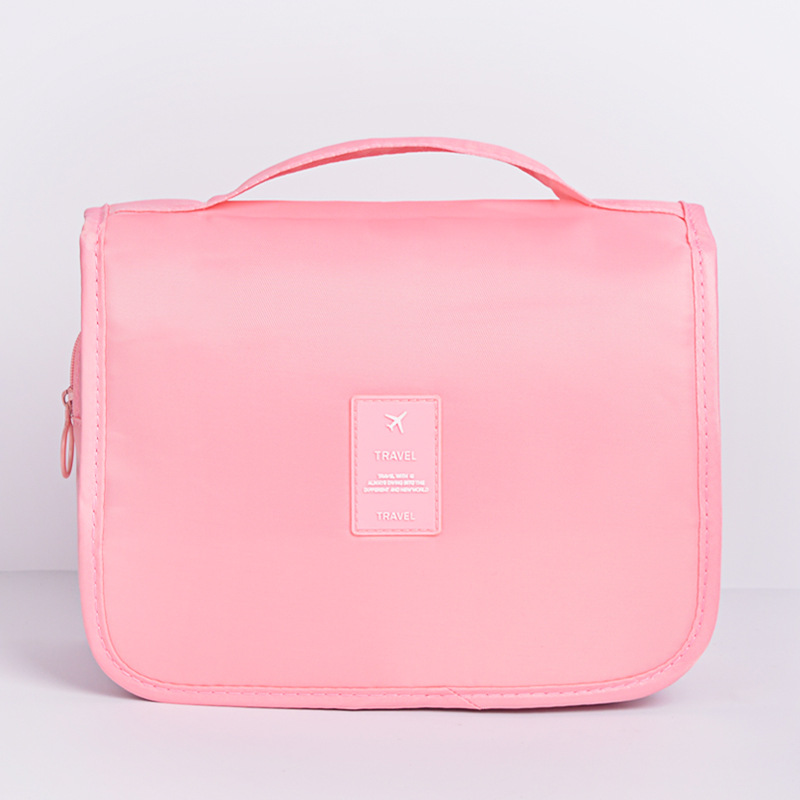 Picture of New Korean Style Waterproof Travel Large Capacity Storage Bag Portable Travel Portable Men's and Women's Hook Toiletry Cosmetic Bag
