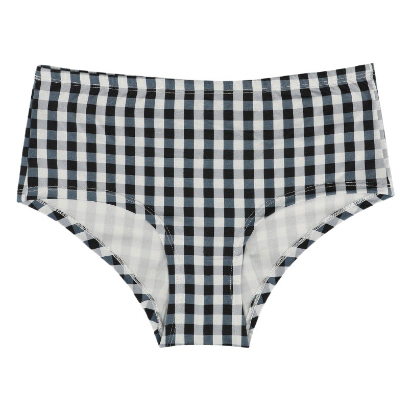 Women's cotton underwear high waist hip seamless breathable sexy briefs European and American knitted wholesale in stock generation