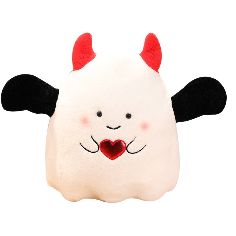 Cross-border new products little devil plush doll manufacturers wholesale compressible devil plush toy cute small doll