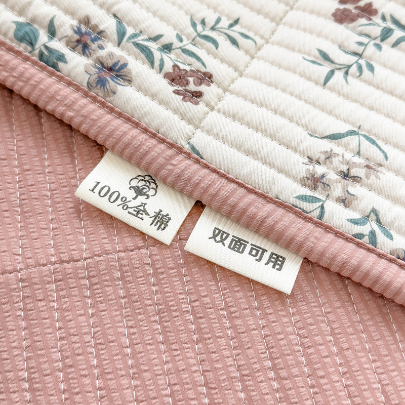 Picture of Cross-border New Ins Style Cotton Bed Cover Soft Waxy Cotton Single-piece Cotton Bed Sheet with Tatami Non-slip Mattress