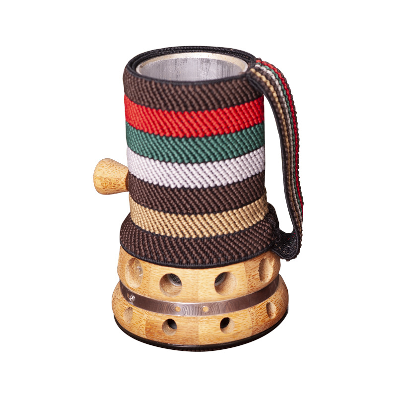 Picture of Bamboo moxibustion box hand-held moxibustion tool stone needle scraping tank warm yang tank portable moxibustion body general manufacturers wholesale