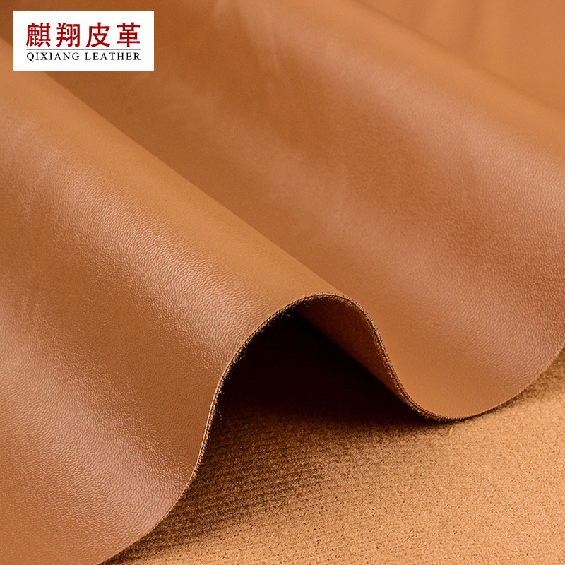 Picture of Environmentally Friendly 0.6mm Imitation Velvet Nappa Pattern Leather Pu Fabric Wear-Resistant Soft Bag Luggage Artificial Leather Shoe Material Imitation Leather
