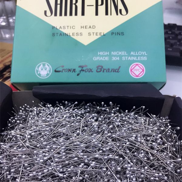 Picture of Turban bag stainless steel needle 26MM silver pin pearl pin nickel plated box silver red factory positioning
