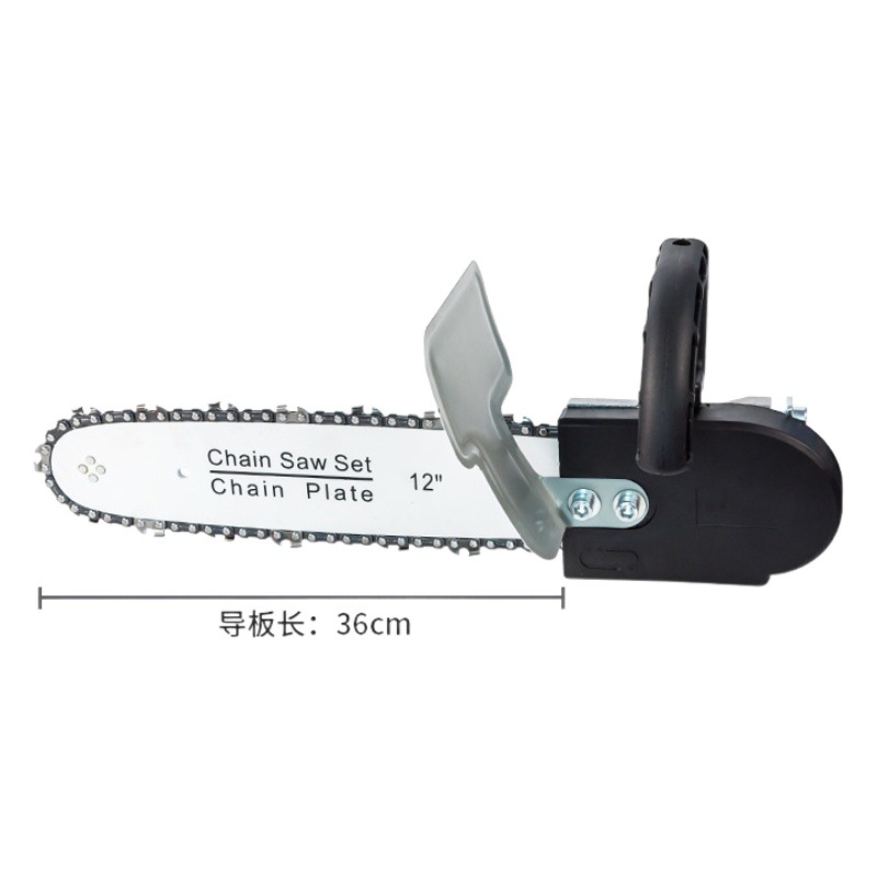Angle Grinder Modified Hand-held Electric Chain Saw Logging Household Small-sized Modified Multi-functional Hand-held Cutting Modified Chain Saw