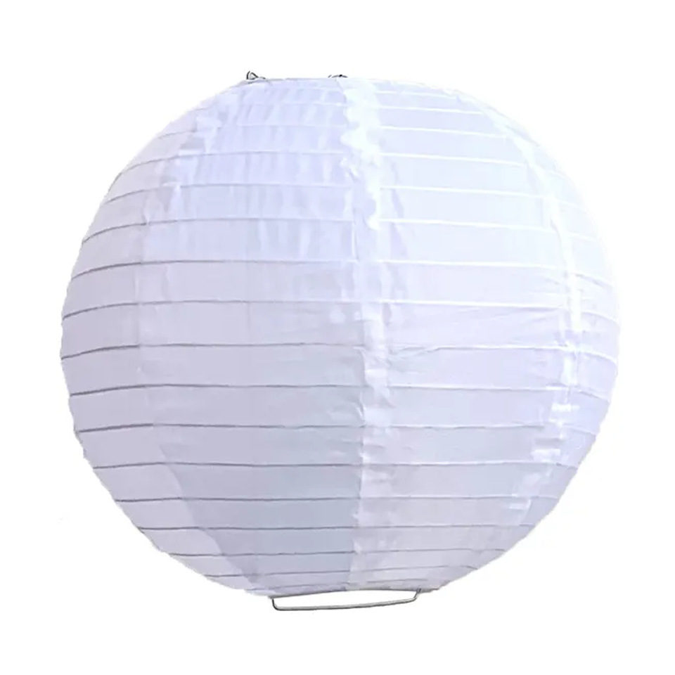 Picture of Outdoor Waterproof Colorful Silk Lanterns Rainproof and Sunproof Mid-Autumn Festival Decorative Lanterns Folding Sun Protection Lanterns Wholesale