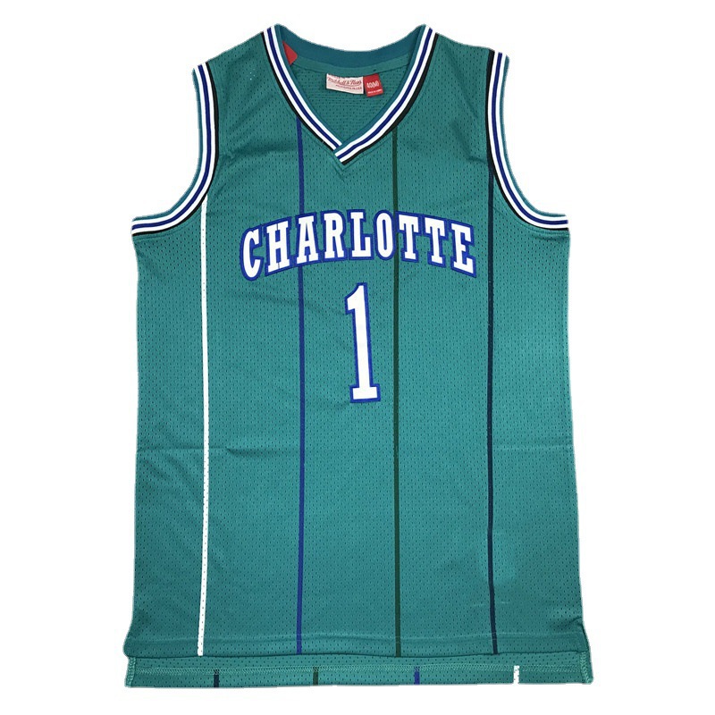 in stock Wholesale New Season Hornets No.2 1#33 Lamelot-Bauer Embroidered Basketball Jersey Jersey Vest