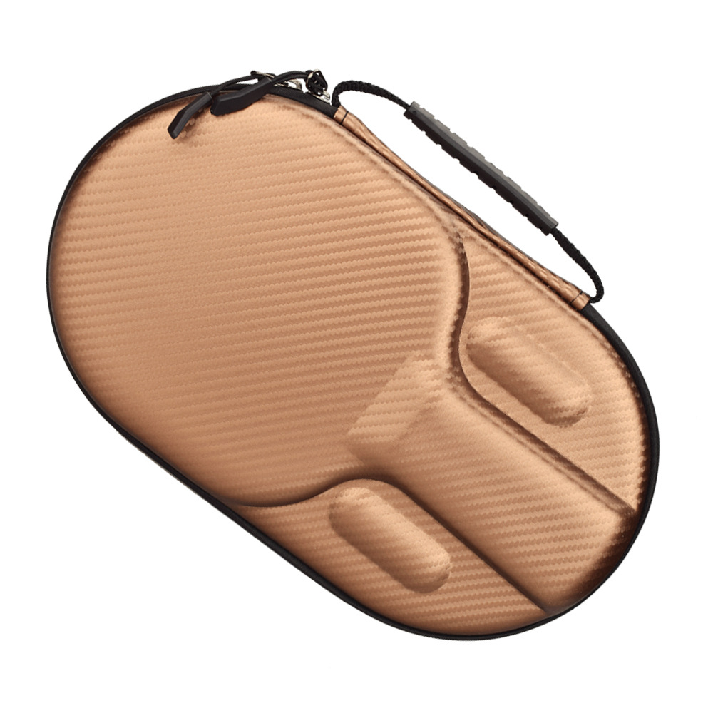 Picture of Oval Table Tennis Bat Set Hard Table Tennis Bat Bag Portable Table Tennis Bat Bag Hard Compression Resistant Two-beat Customization