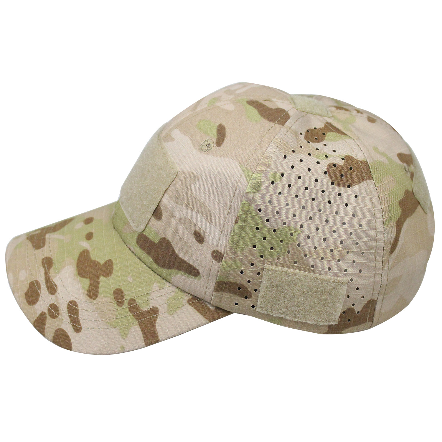 Picture of Outdoor Tactical Baseball Cap Men's Summer Camouflage Cap Mountaineering Sunshade Sun Protection Fishing Cap Velcro Net Hat