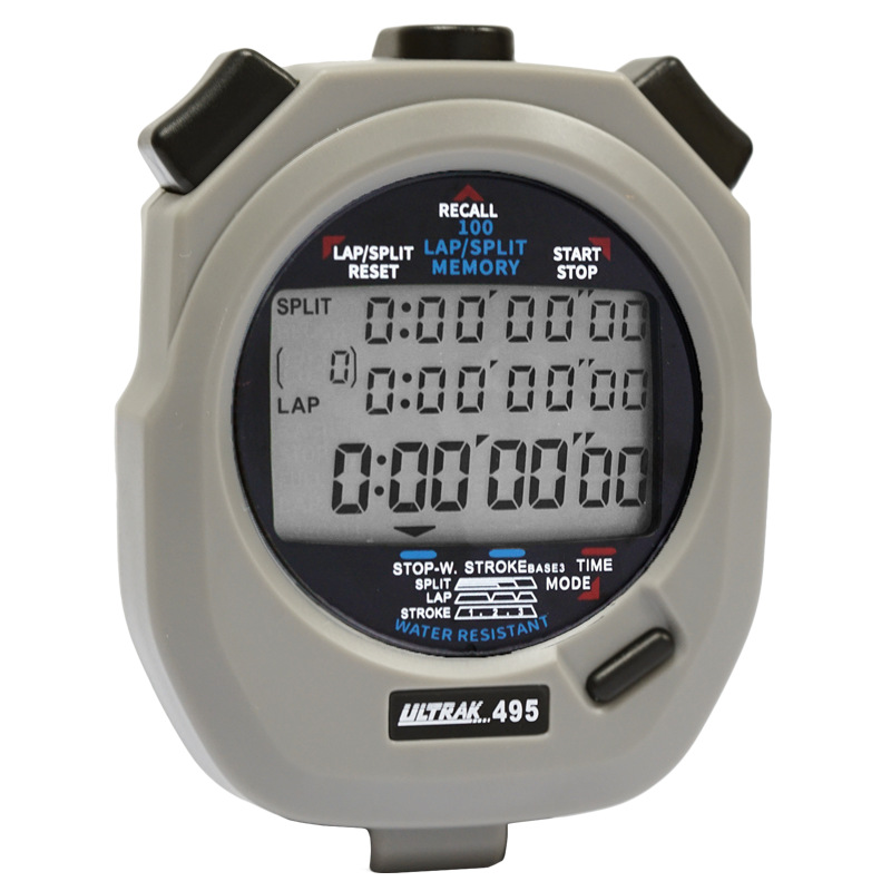 Picture of Electronic stopwatch DT495B Dingerzhi ULTRAK Osek 100 Channel 3 Row Display Timer Track and Field Training