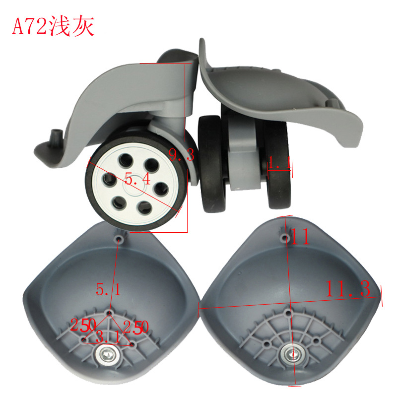 Picture of A generation of all kinds of luggage case wheel accessories luggage accessories universal wheel luggage suitcase wheel accessories