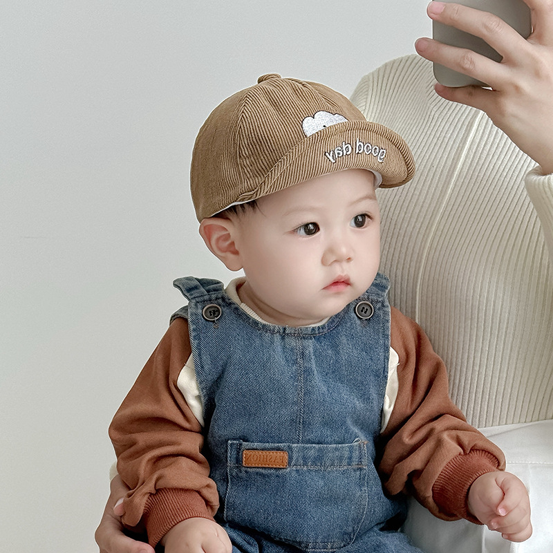 Baby Hat Embroidered Elephant Spring and Autumn New Arrival Cap Fashionable Boys and Girls Baby Breathable Children's Baseball Cap