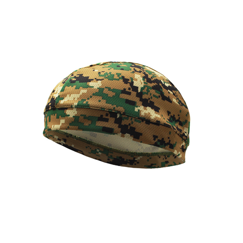 Picture of Summer New Outdoor Cycling Cap Helmet Lining Inner Cap Mesh Breathable Motorcycle Hood Quick-Drying Cap