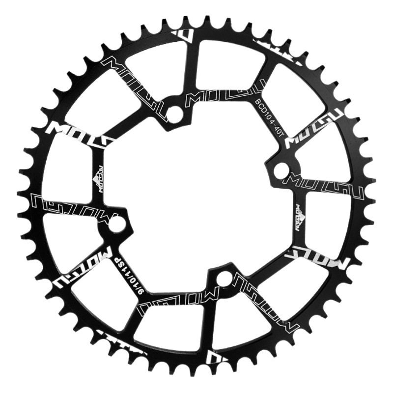 MOTSUV mountain bike single speed positive and negative tooth disc 104BCD single disc 30T32T-52T aluminum alloy disc