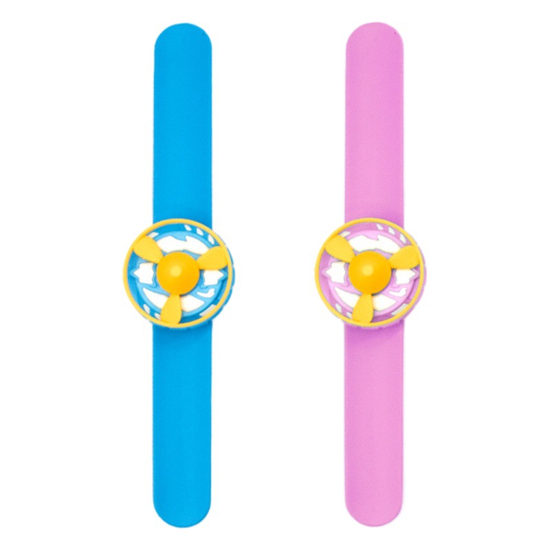 Wholesale Flying Gyro Bamboo Dragonfly Watch UFO Launcher Ejection Rotating Frisbee Children's Outdoor Toys