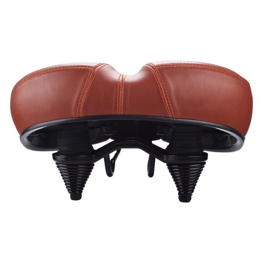 Mountain Bike Cushion Thickened Sponge Extra Comfortable Long Distance Silicone Saddle Electric Bicycle Cushion Spring Shock Absorber