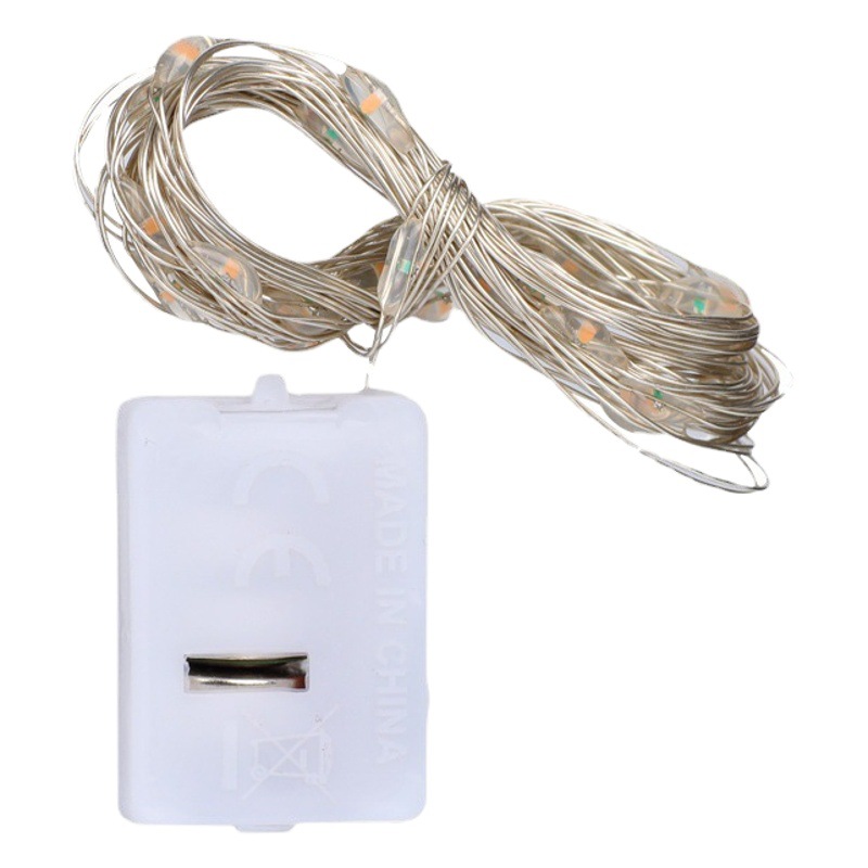1.0m Led String Lights Flower Decoration Star Light Strip Bouquet Small Colorful String Lights Wholesale Warm Light Cross-Border Hot Sale