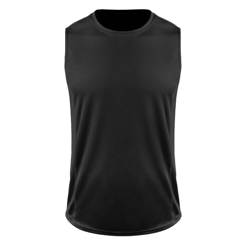 Summer Men's Sleeveless Walls Loose Running Badminton Football Basketball Fitness Clothes Sports Quick-drying Breathable T-shirt