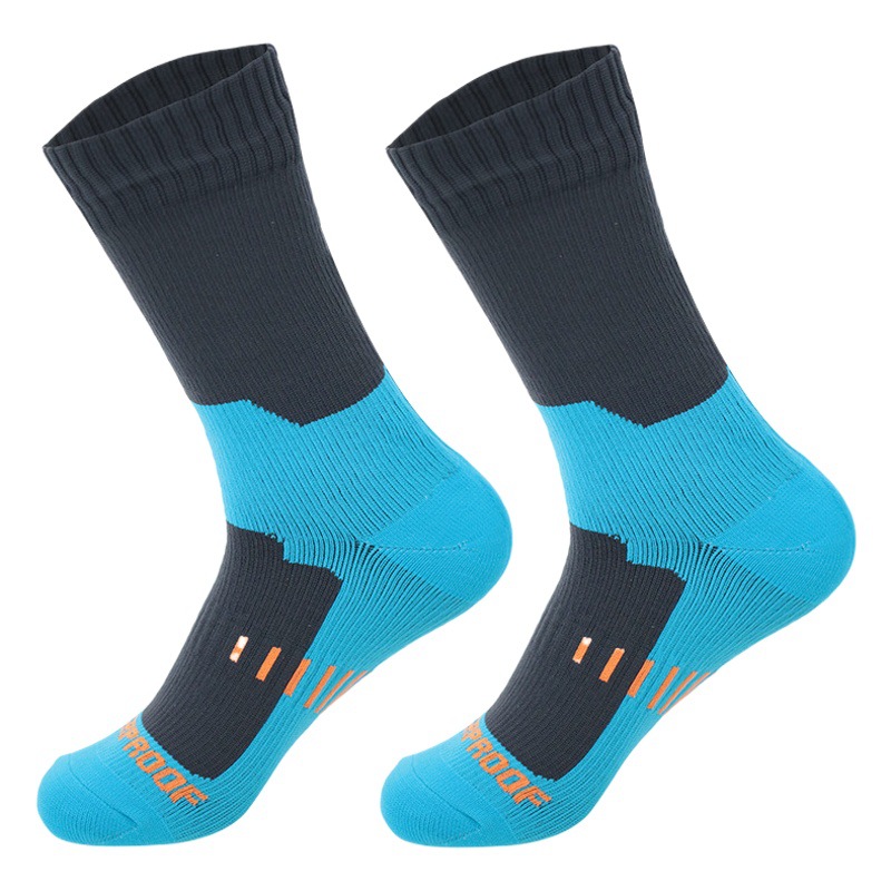 Outdoor Waterproof Socks, Sweat-Absorbent and Breathable, Winter Sports, Mountaineering, Cycling and Skiing, Double-Layer Thickeneded Warm Waterproof Socks for Men