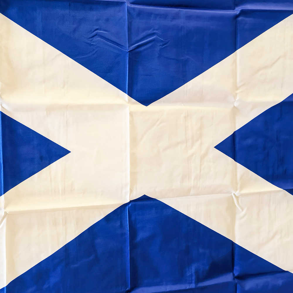 Picture of Cross-border spot 90 × 150cm Scottish flag 3 * 5ft Scottish flag polyester fabric event decoration