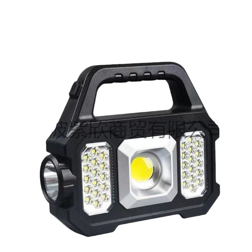 New Home portable light high-power outdoor portable flashlight strong light rechargeable super bright long-range floodlight