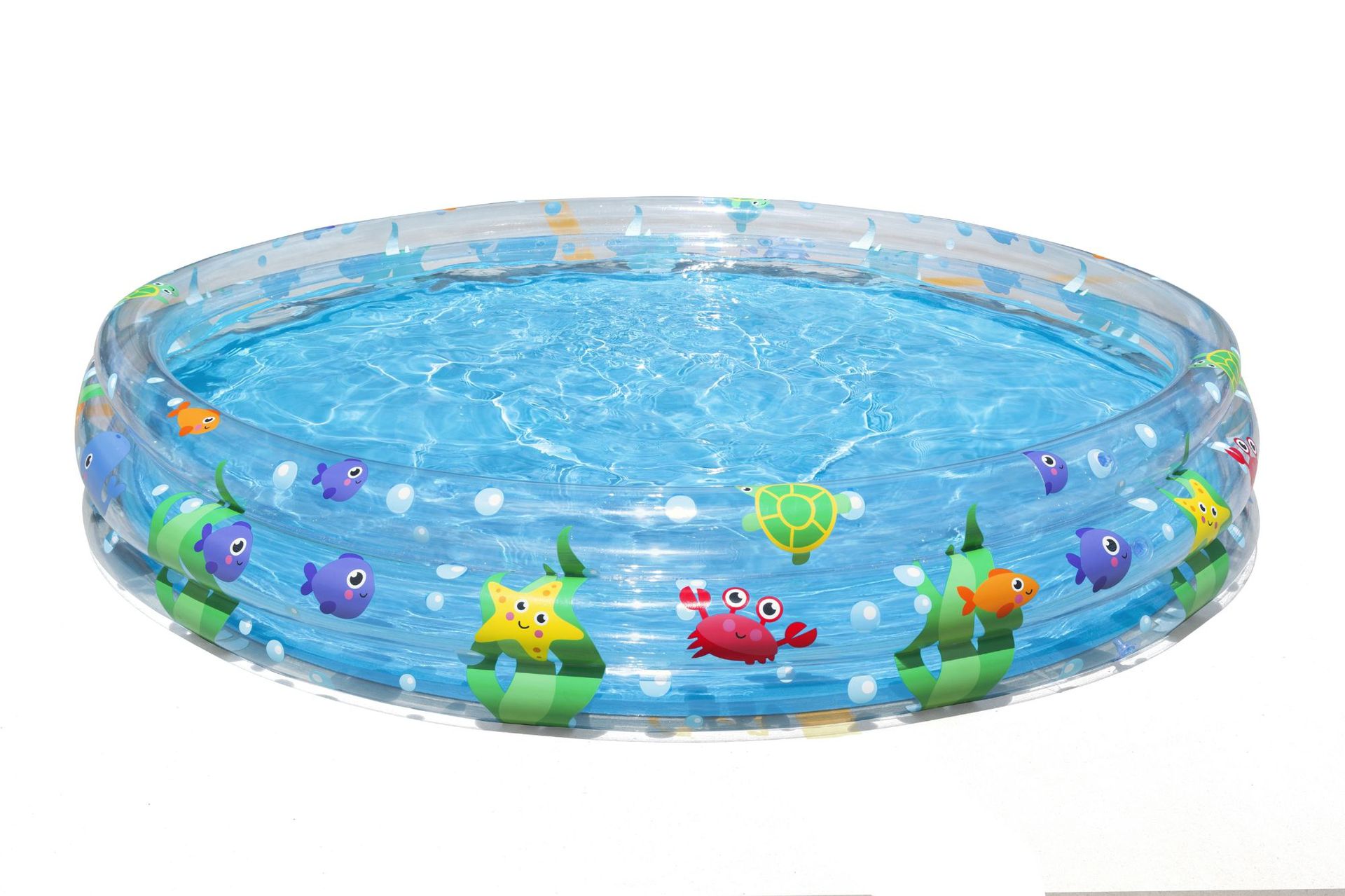 Picture of Bestway51004 three ring inflatable swimming pool round paddling pool baby toys indoor baby swimming pool