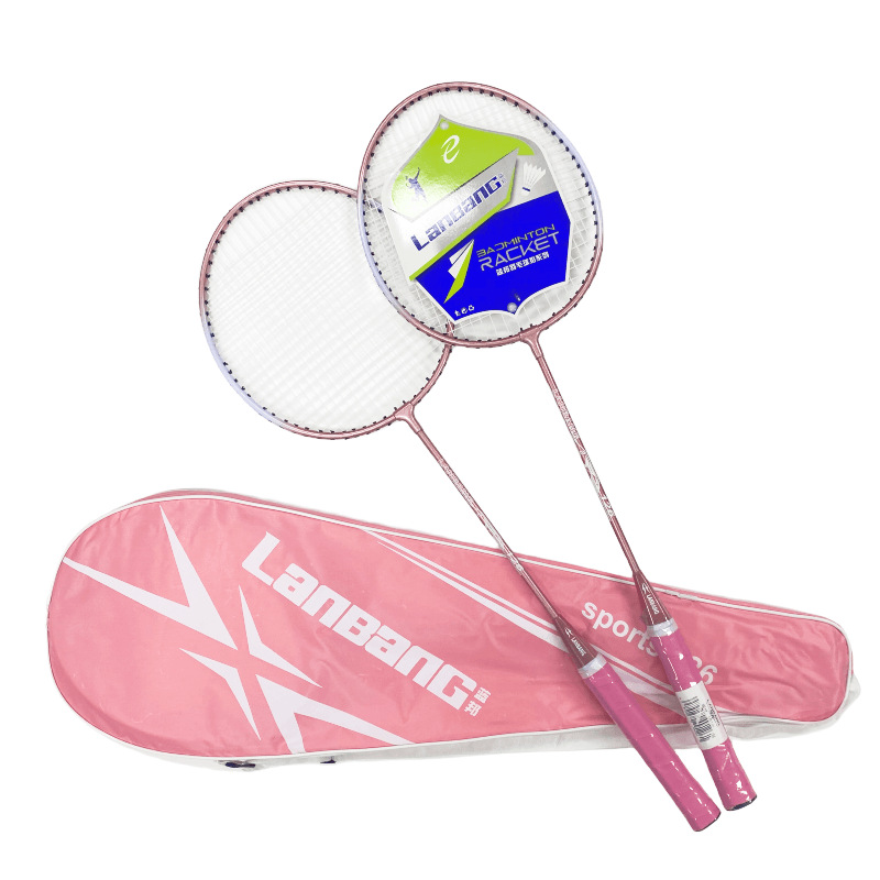 Picture of Lanbang Badminton Racket Couple Alloy Split Racket Training Students Beginners Fitness Badminton Racket 126 Racket