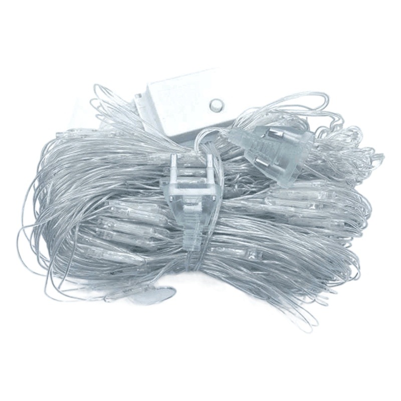 Picture of Led Net Lights Outdoor Waterproof Fishing Net Lights String Lights Flashing Stars Christmas Lights Courtyard Lawn Decorative Lights