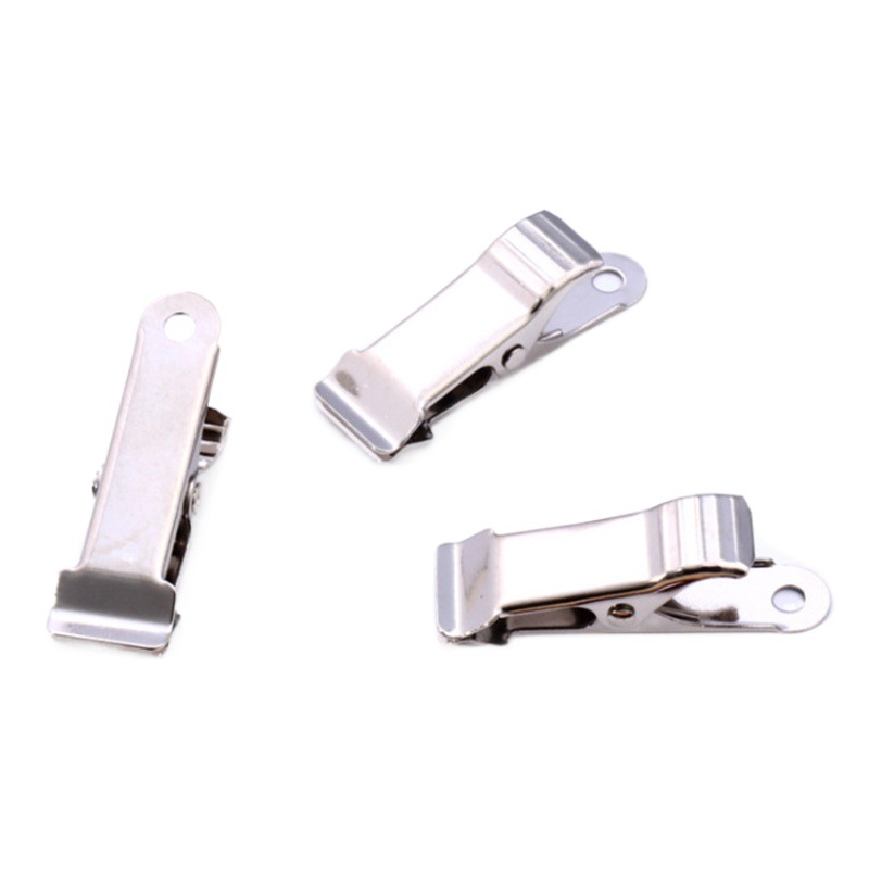 Picture of Factory wholesale metal clip reverse mouth brand clip toothless spring clip multi-functional business card bookmark clip